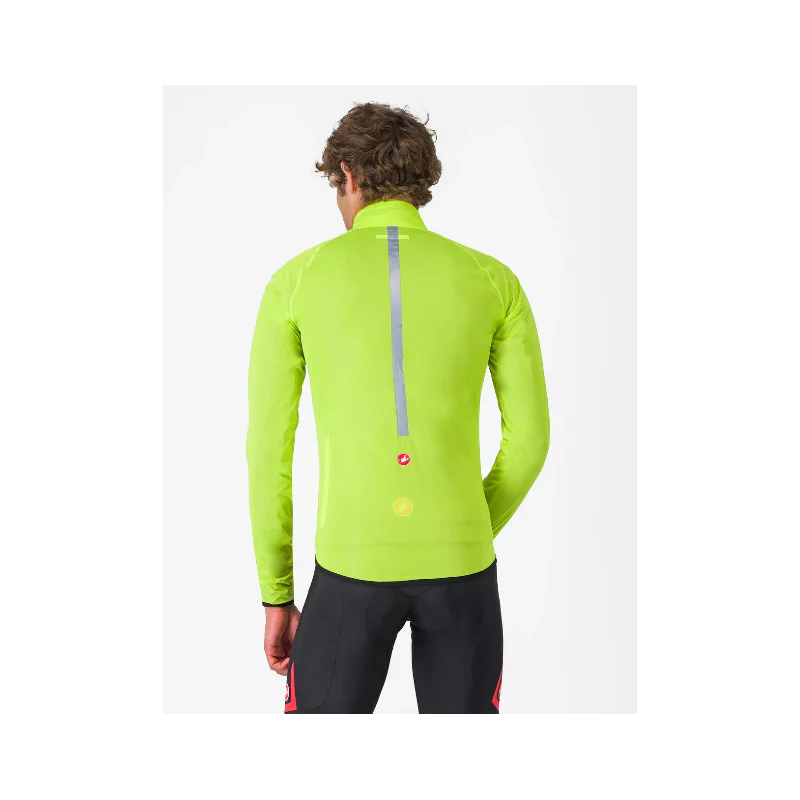 Castelli Mantellina Squall Shell Jacket Giallo - Image 2