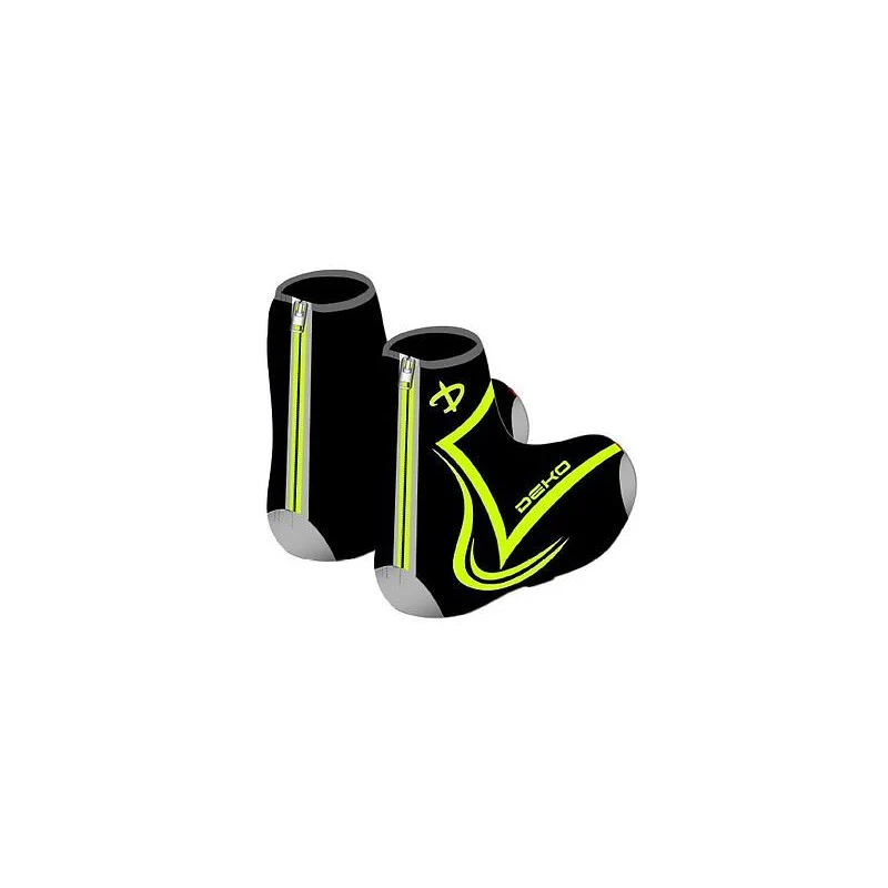 Deko Copriscarpe Quick Neo Nero/Giallo Fluo
