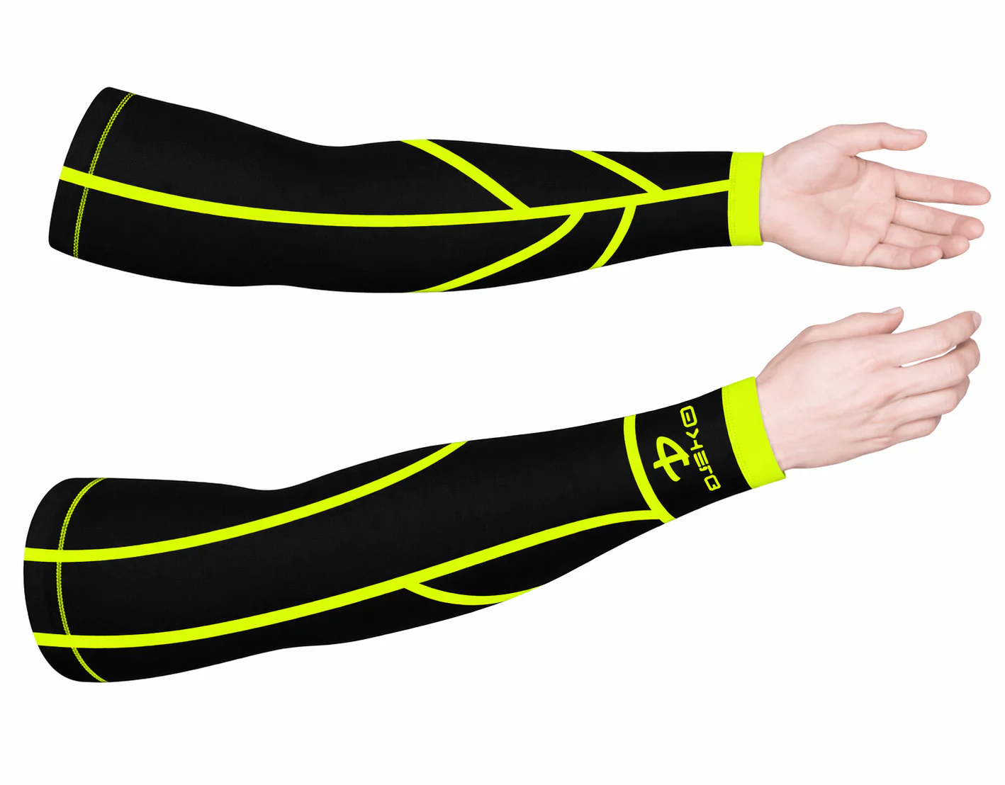 Deko Manicotti Invernali Top Nero/Giallo Fluo