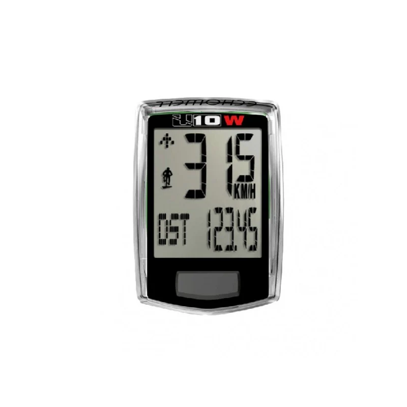 Echowell Ciclocomputer U10 Wireless Black