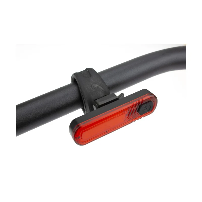 Eleven Fanalino posteriore a led rosso ricaricabile USB 10 led COB - Image 2