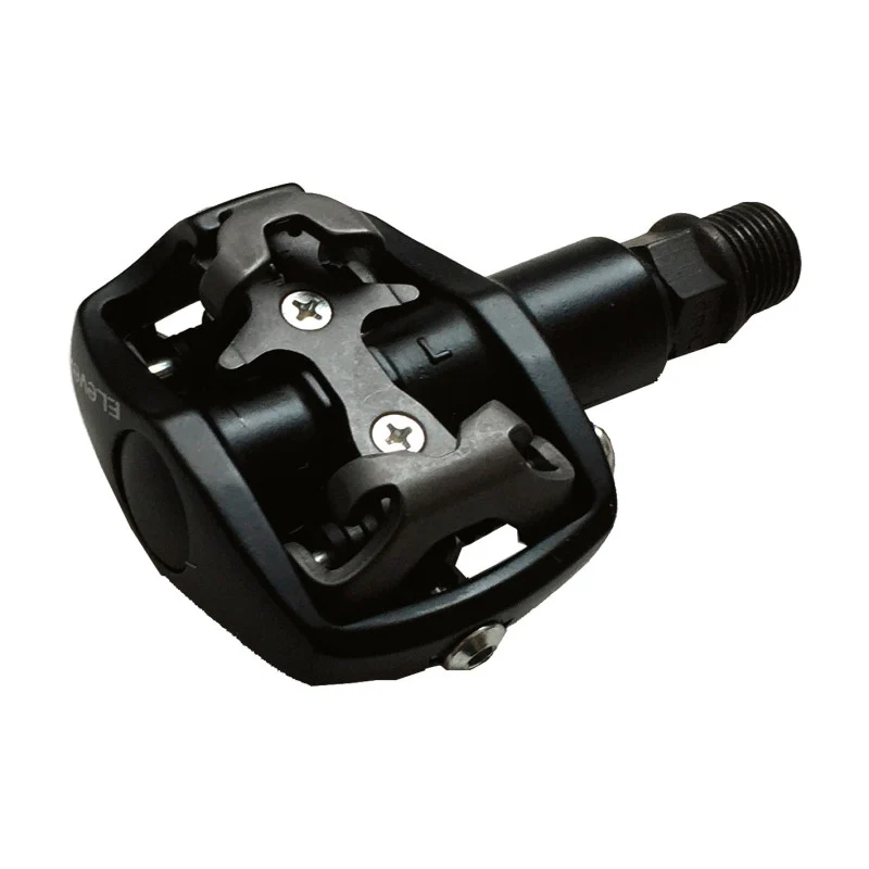 Eleven Paia pedali mtb a sgancio SPD in alluminio nero
