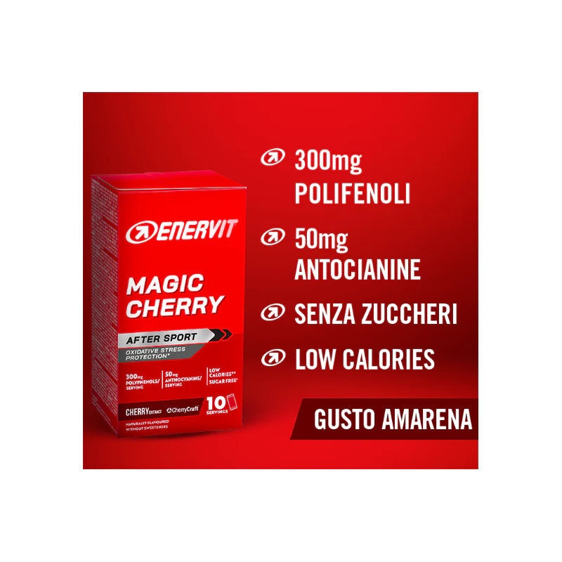 Enervit Integratore Magic Cherry 10x9g - Image 3