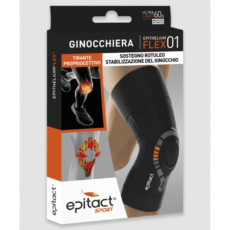 Epitact Sport Ginocchiera Flex 01 Nero - Image 2