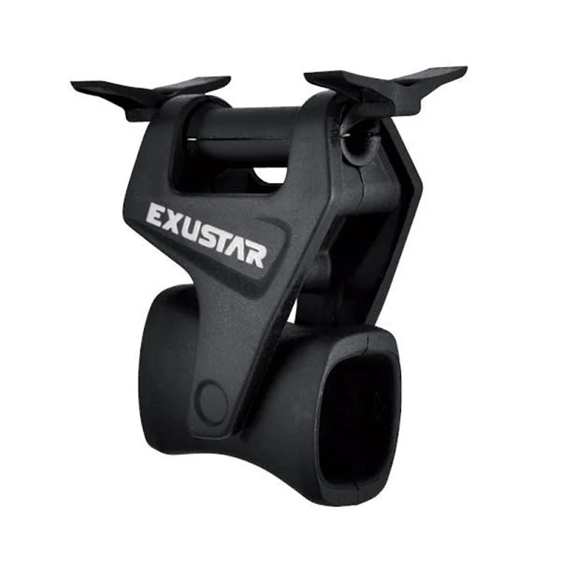 Exustar Guidacatena 2/3V in Nylon per Guarniture Doppie e Triple Nero