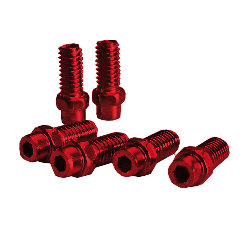Exustar Perni Pedali (KIT) FREERIDER 8mm in Alluminio  - 40 Pezzi EXUSTAR