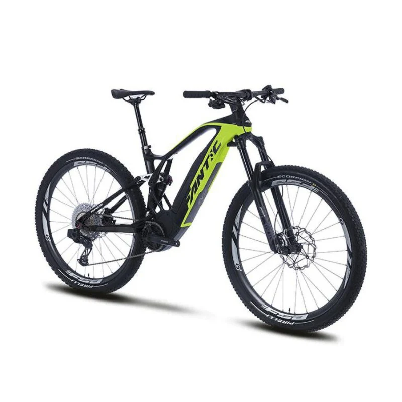 Fantic E-Bike XTF 1.6 Carbon Race 720WH Lime - Image 2