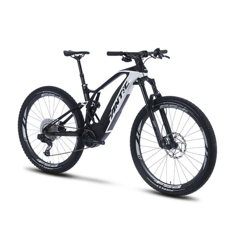 Fantic E-Bike XTF 1.6 Carbon Race 720WH White - Image 2