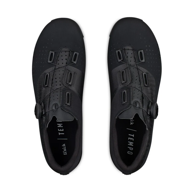 Fizik Scarpe Road Tempo Overcurve R4 Wide Black/Black - Image 2