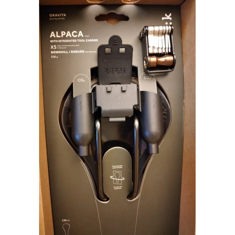 Fizik Sella Gravita Alpaca X5 + Kit - Image 6