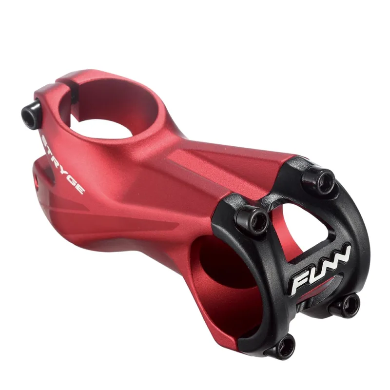 Funn Attacco Manubrio STRYGE 31,8mm x 70mm Rise 7° Rosso