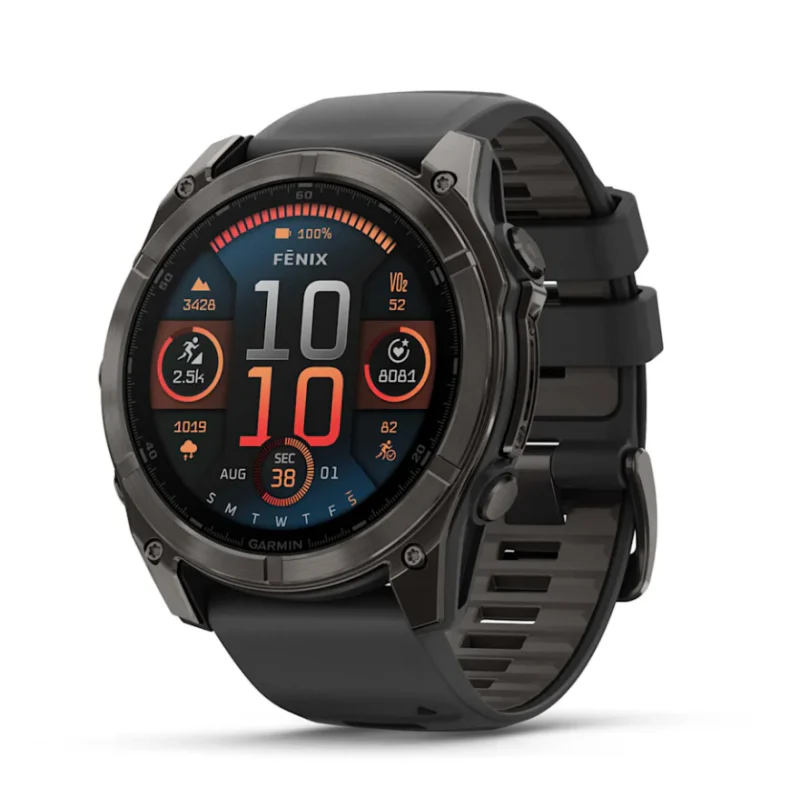 Garmin Fenix 8 AMOLED Sapphire Titanium Carbon Grey 47mm