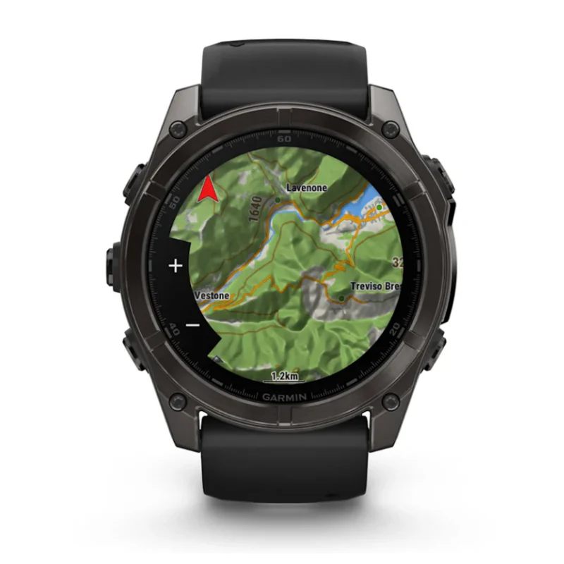 Garmin Fenix 8 AMOLED Sapphire Titanium Carbon Grey 47mm - Image 4