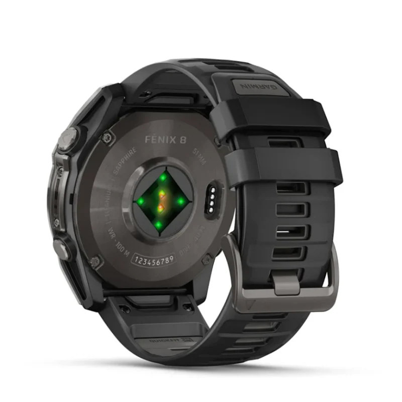Garmin Fenix 8 AMOLED Sapphire Titanium Carbon Grey 47mm - Image 6