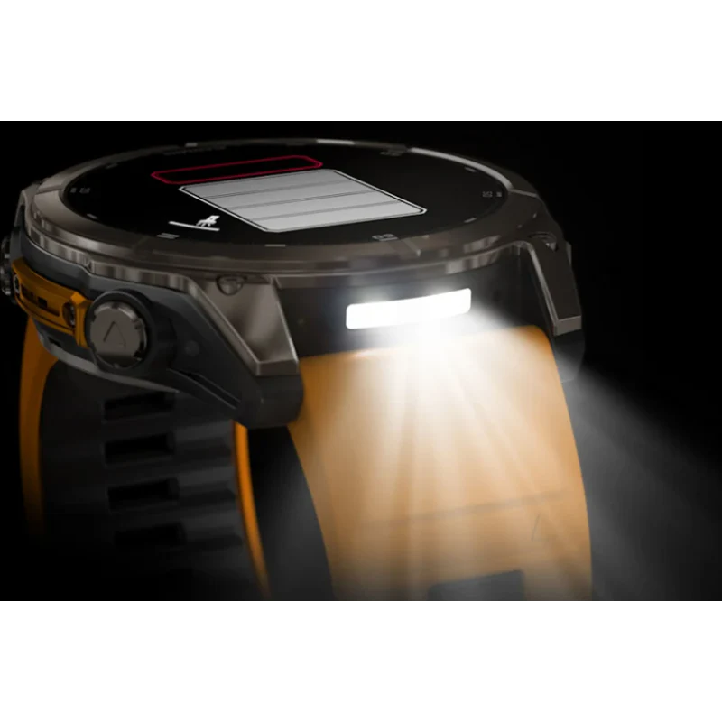 Garmin Fenix 8 Amoled Sapphire Titanium & Spark Orange 51mm - Image 4