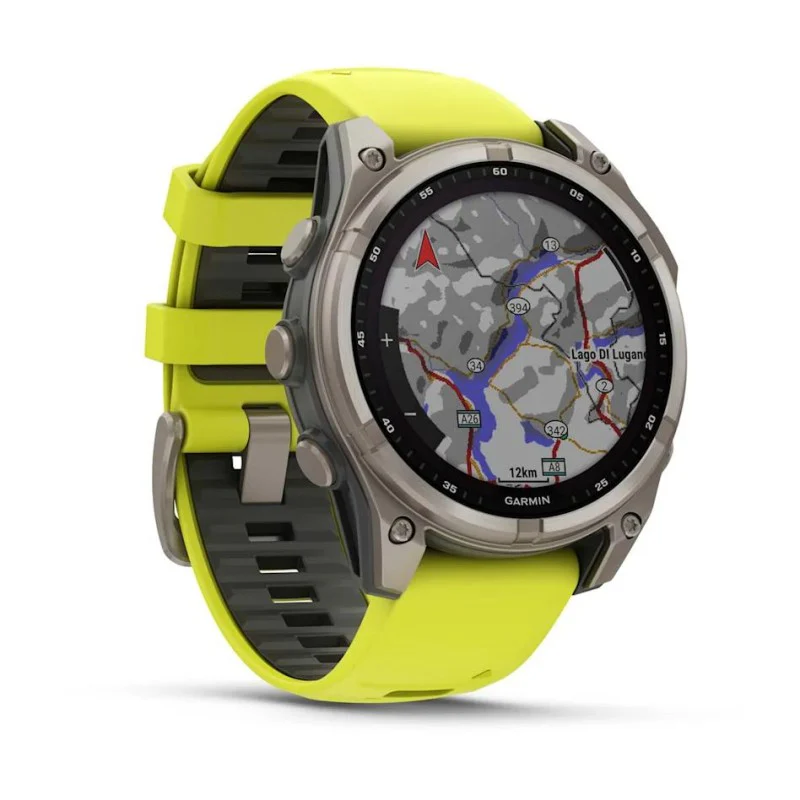 Garmin Fenix 8 Solar Sapphire Yellow/Graphite 51mm - Image 2