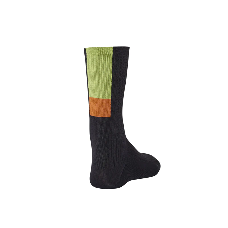 Giro Calze Estive HRC Team Nero/Lime/Arancio