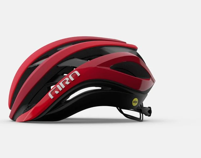 Giro Casco Aether Spherical Mips Matte Bright Red / Dark Red - Image 2
