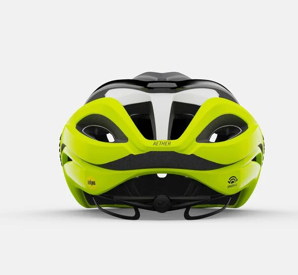 Giro Casco Aether Spherical Mips Matte Black/Yellow - Image 2
