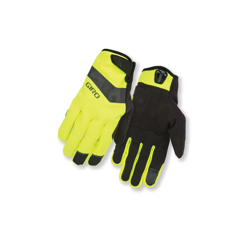 Giro Guanti Invernali Ambient Giallo Fluo
