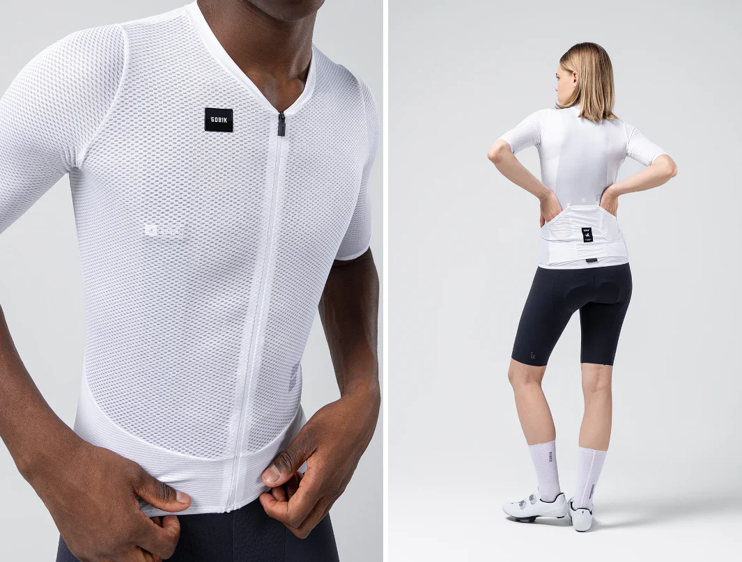 Gobik Maglia Estiva Carrera 3.0 Unisex Bianco - Image 3