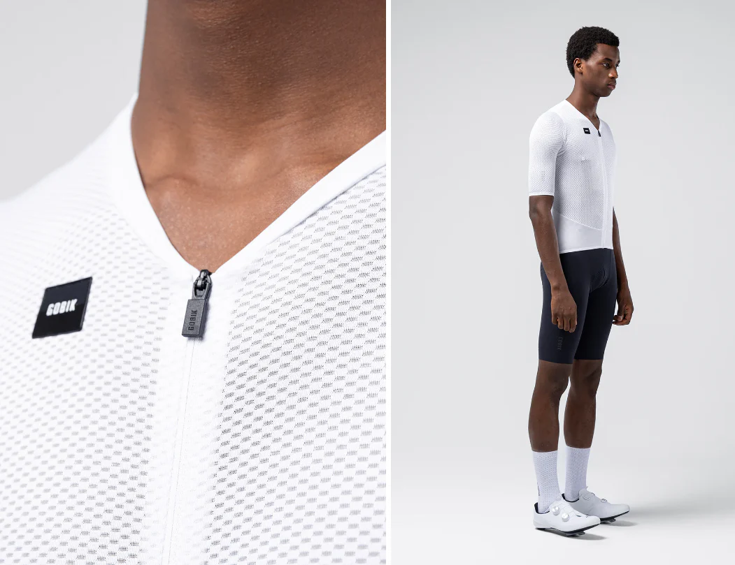 Gobik Maglia Estiva Carrera 3.0 Unisex Bianco - Image 4
