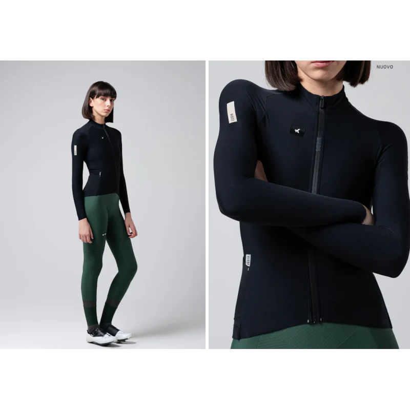 Gobik Maglia Invernale Pacer Solid 2.0 Donna Jasper Nero - Image 2