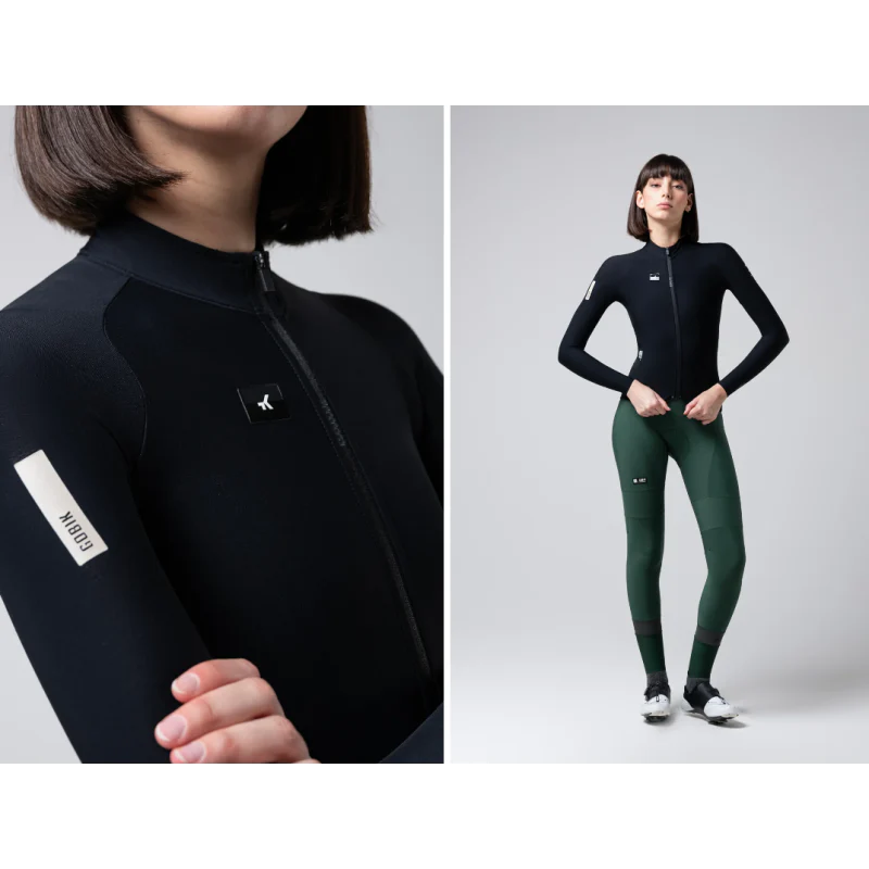 Gobik Maglia Invernale Pacer Solid 2.0 Donna Jasper Nero - Image 3