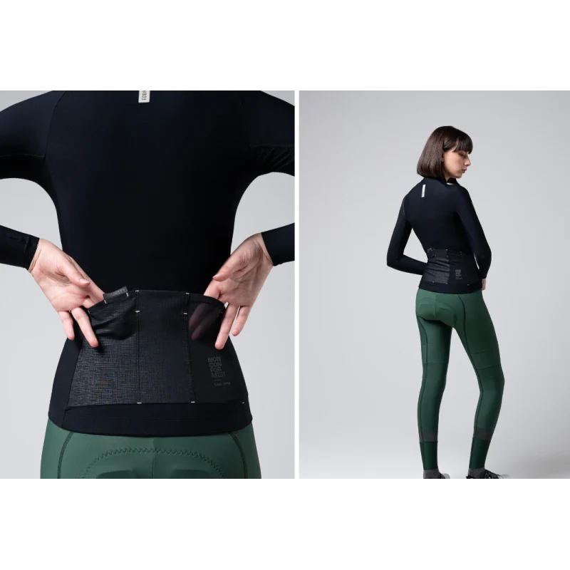 Gobik Maglia Invernale Pacer Solid 2.0 Donna Jasper Nero - Image 6