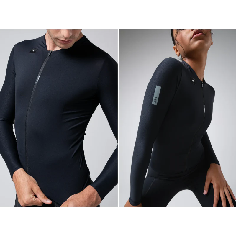 Gobik Maglia Manica Lunga Unisex Avalon Ink Nero - Image 4