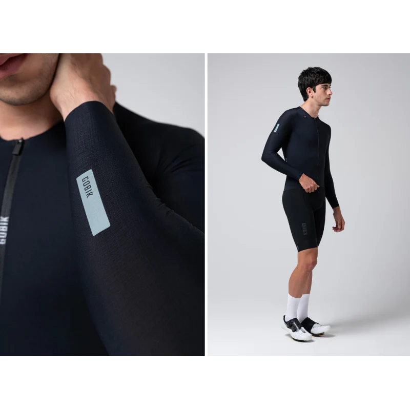 Gobik Maglia Manica Lunga Unisex Avalon Ink Nero - Image 5