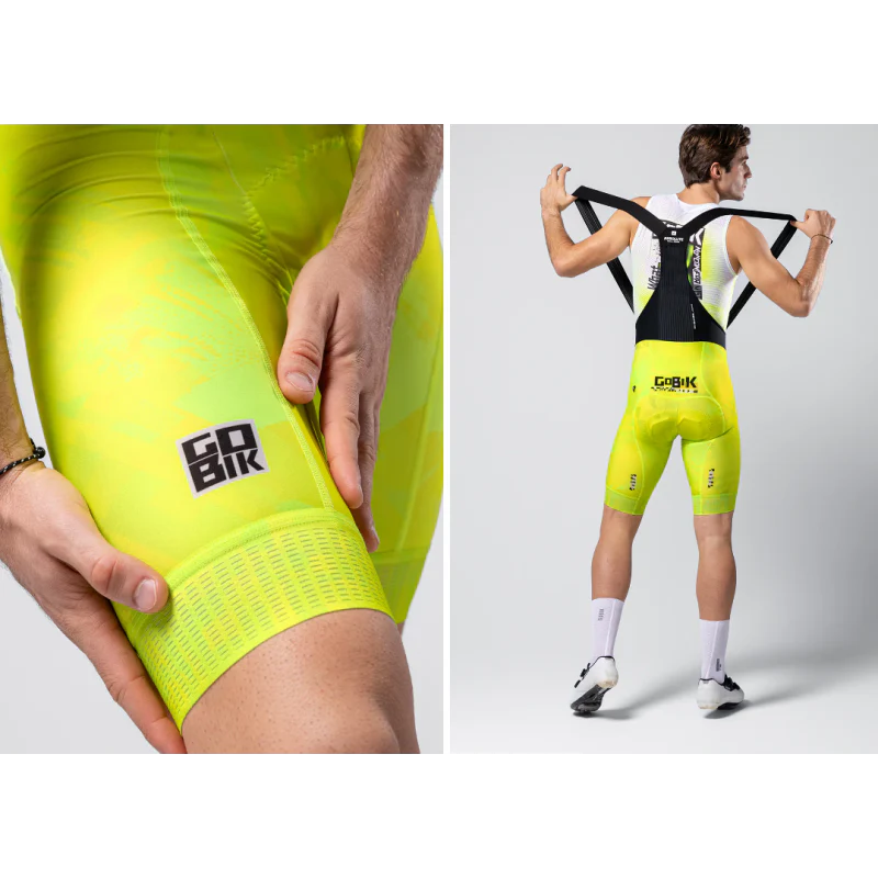 Gobik Salopette Corta Absolute Print K10 Liquid Lime - Image 7