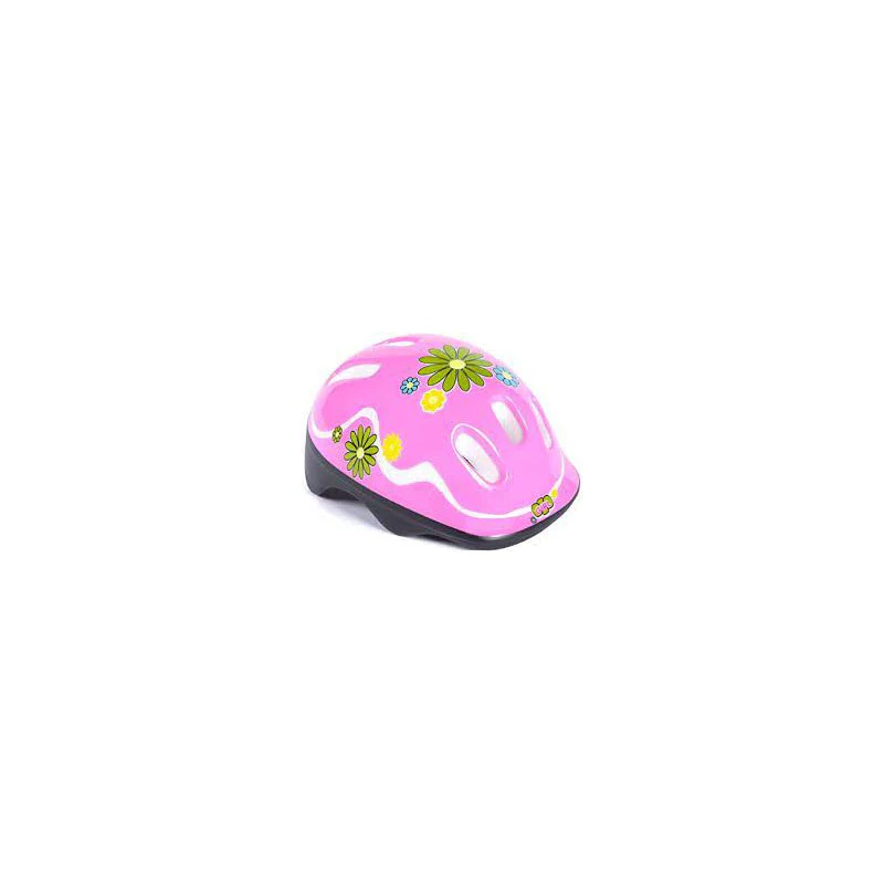 Htp Casco Bambina Fiori Rosa
