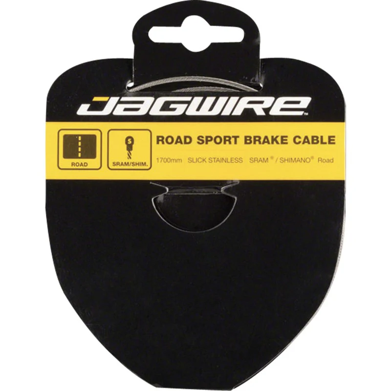 Jagwire Cavo freno 1.5mm Sport liscio in acciaio galvanizzato Shimano road/SRAM 2000mm