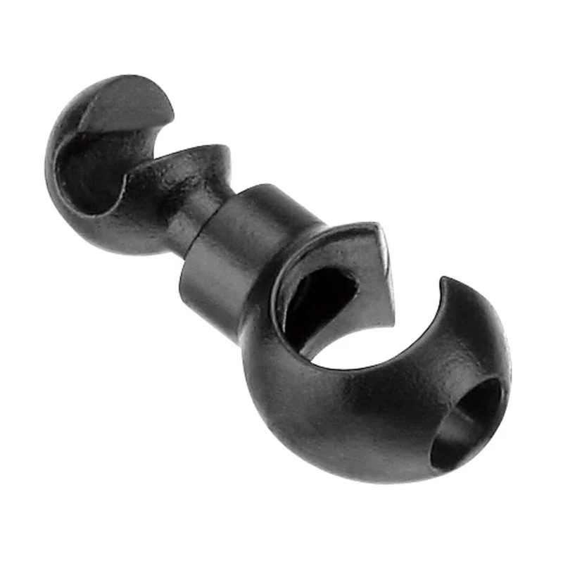 Jagwire Gancio rotante per cavi freno ed e-shift in plastica bianco (4 pz)