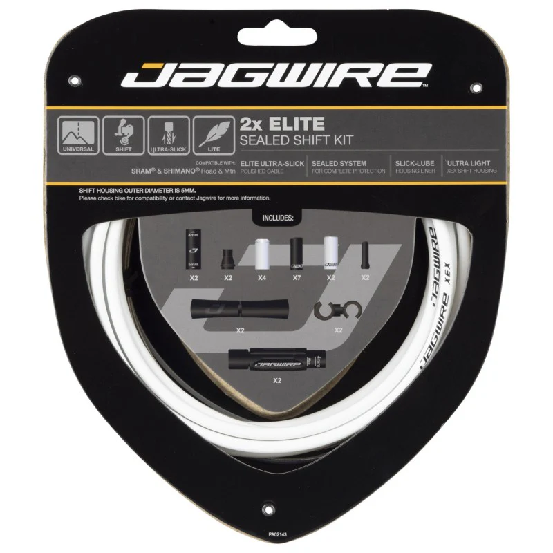 Jagwire Kit cavi e guaine 2X Elite Sealed cambio - Image 3