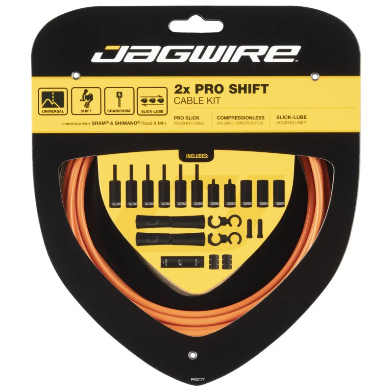 Jagwire Kit cavi e guaine 2X Pro cambio - Image 3