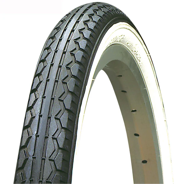 Kenda Copertone K123 24 x 1.75 Nero/Bianco rigido