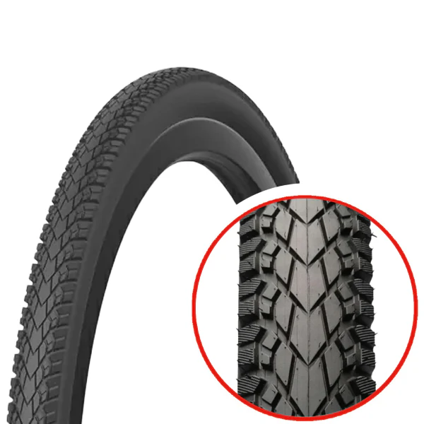 Kenda Copertone Kwick Drumlin Cargo 20x2.40 Nero Reflective KS Single Tread rigido