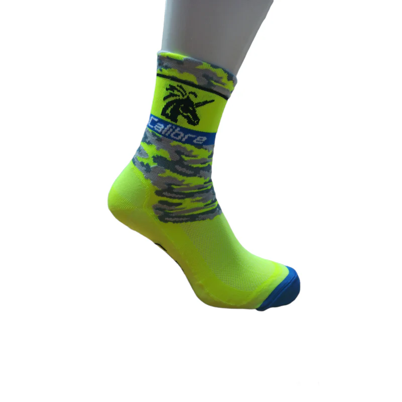 Kit 3 Paia Calibre Calze Team Tinkoff Giallo/Blu 13cm