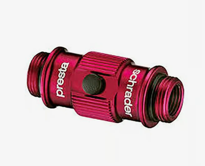 Lezyne Adattatore Per Pompa Lezyne Abs Flip Chuck Rosso
