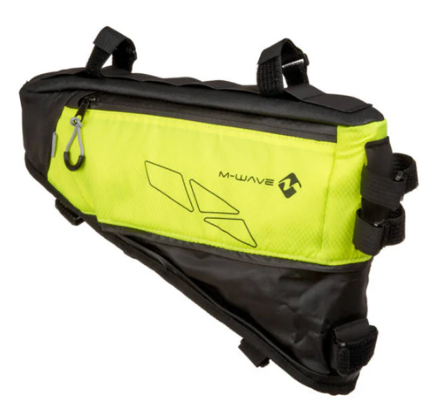 M-Wave Borsa Rough Ride Triangolare Yellow - Image 2