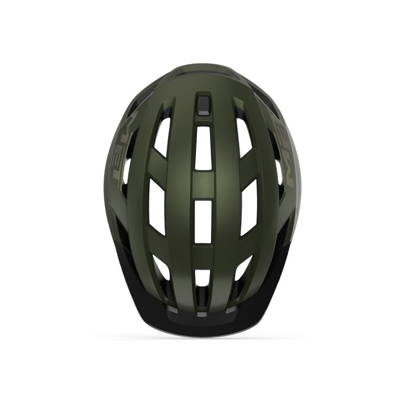 Met Casco Allroad Verde Oliva Iridescente Opaco - Image 2