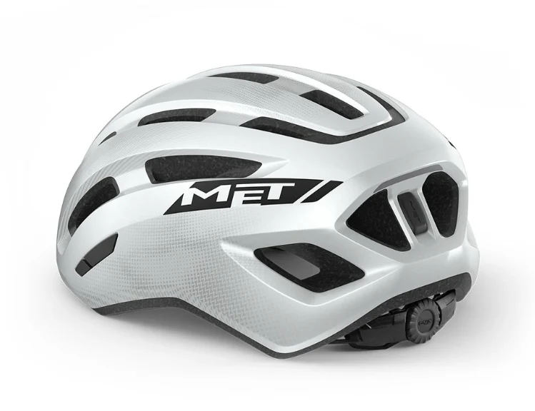 Met Casco Miles Bianco Lucido - Image 3