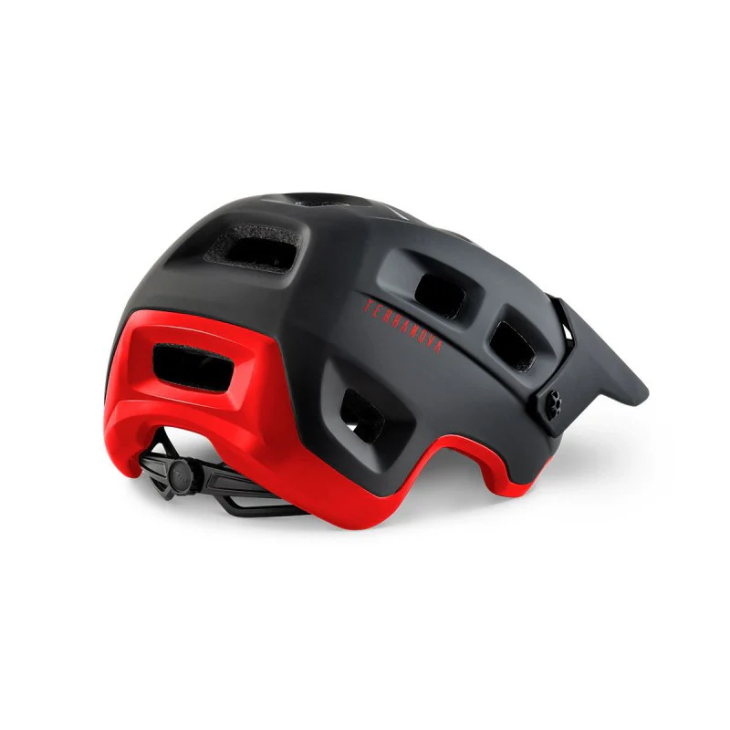Met Casco Terranova Nero/Rosso - Image 2