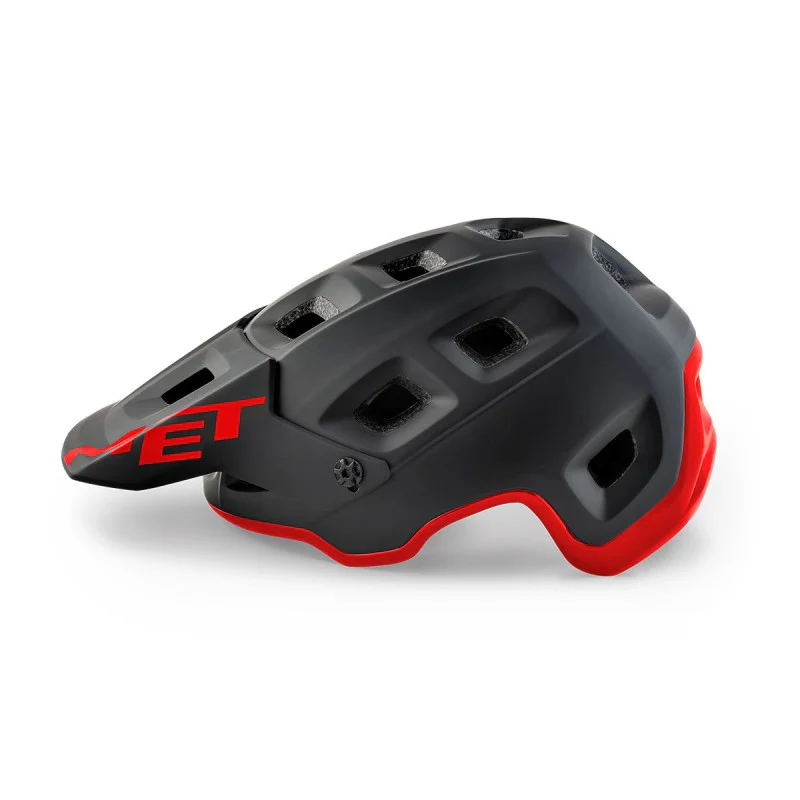 Met Casco Terranova Nero/Rosso - Image 3