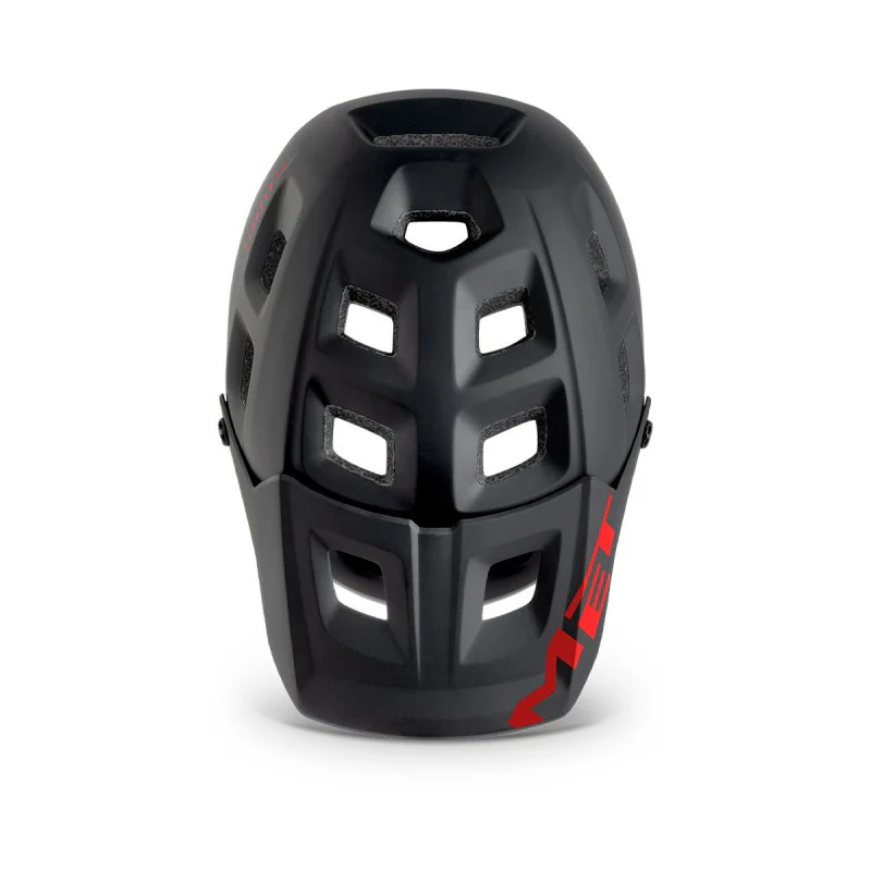 Met Casco Terranova Nero/Rosso - Image 4