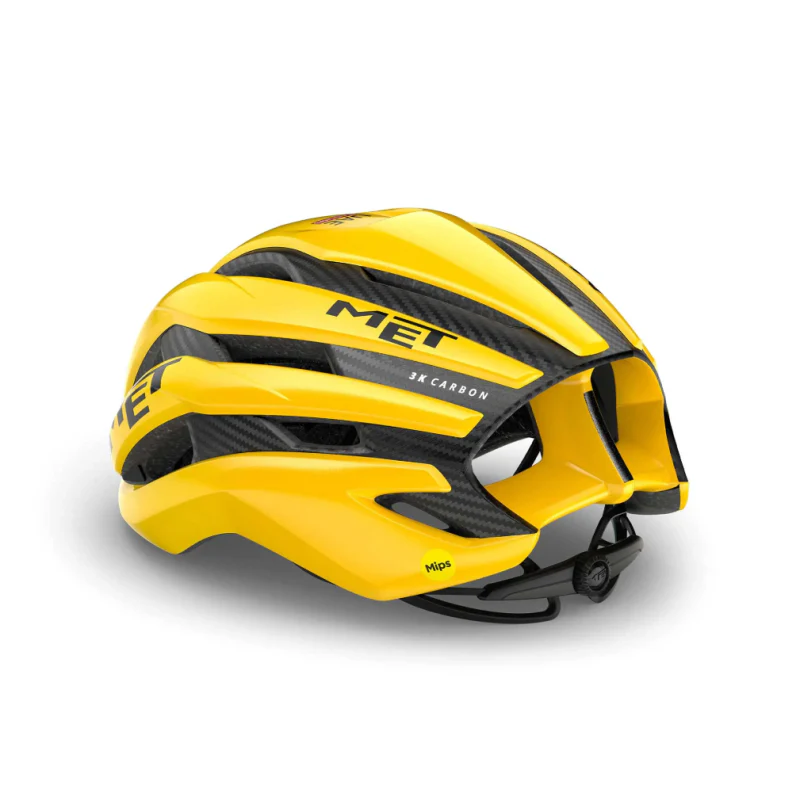 Met Casco Trenta 3K Carbon Mips UAE Team Emirates Giallo - Image 2