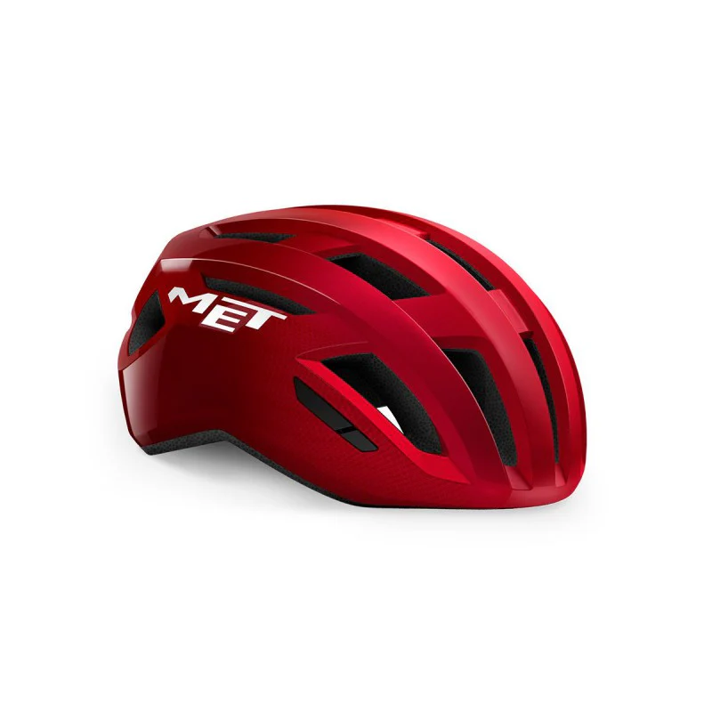 Met Casco Vinci Mips Rosso Metallizzato Lucido
