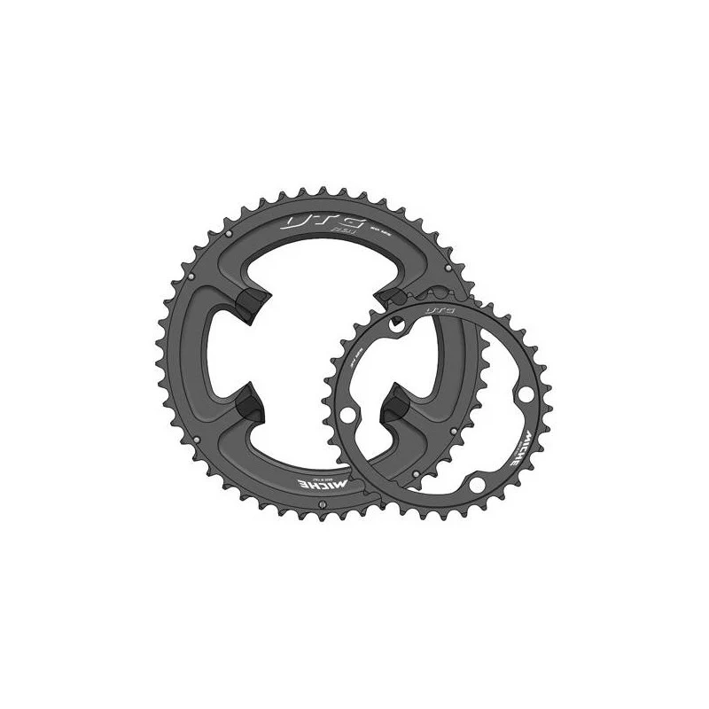 Miche Corona 40T per Ultegra 8100 12v Black